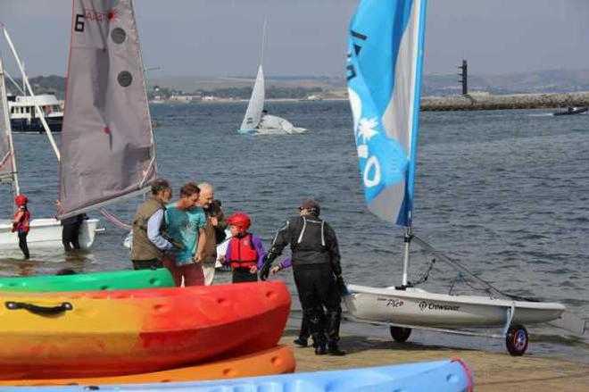 Weymouth and Portland National Sailing Academy continues to attract sailors across all generations to the venue - WPNSA 2015 © Cailah Leask